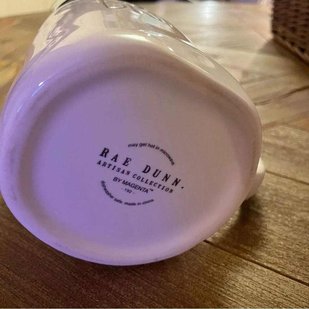 Rae Dunn 'Magenta ‘DRINK' Coffee Mug